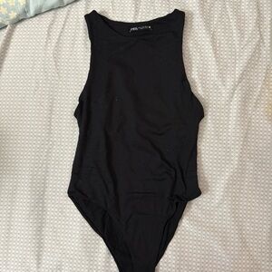 Zara Women's Black Bodysuit - S